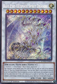 Blauäugiger ultimativer Geisterdrache (V.2) SDWD-043 Secret Rare Near Mint Deutsch