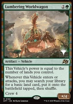 Lumbering Worldwagon PDFT-168 Rare Near Mint Englisch