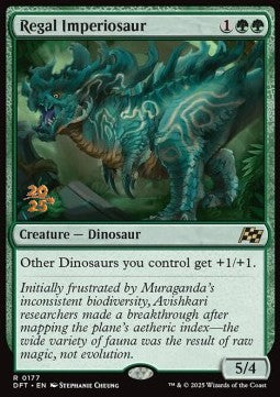 Regal Imperiosaur PDFT-177 Rare Near Mint Englisch Foil