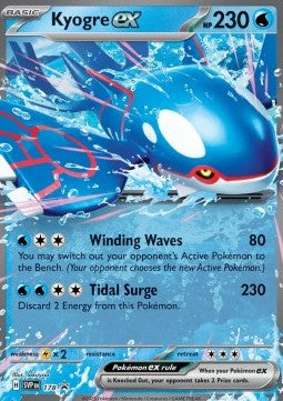 Kyogre ex SVP-178 Promo Excellent Deutsch