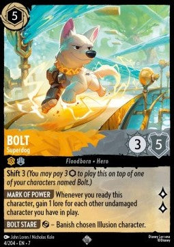 Bolt - Superhund (V.1) 7ARI-4 Super Rare Near Mint Deutsch