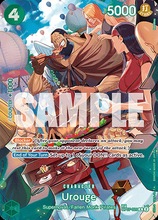 Urouge (OP07-021) OP10 Special Rare Near Mint Englisch