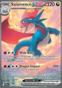 Salamence ex JTG-187 Special Illustration Rare Near Mint Englisch