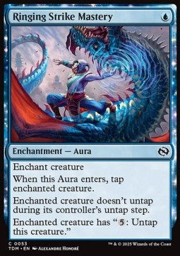 Ringing Strike Mastery TDM-53 Common Near Mint Englisch Foil