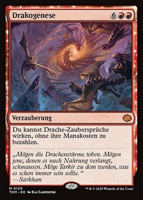 Drakogenese TDM-105 Mythic Excellent Deutsch