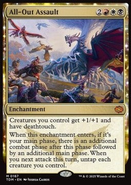 Frontalangriff TDM-167 Mythic Near Mint Deutsch
