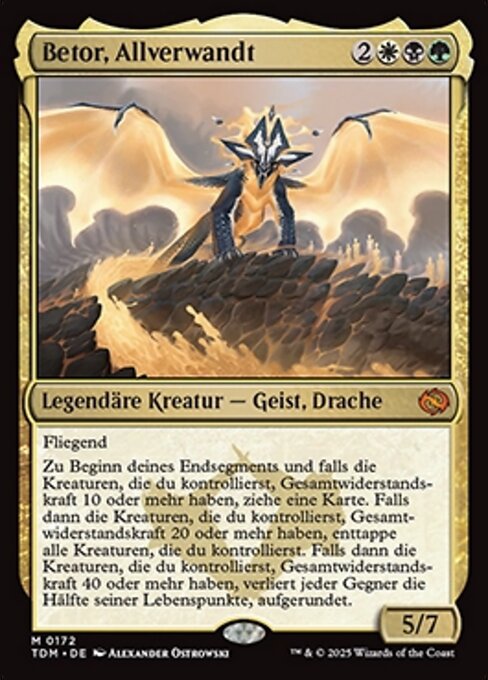 Betor, Allverwandt TDM-172 Mythic Near Mint Deutsch