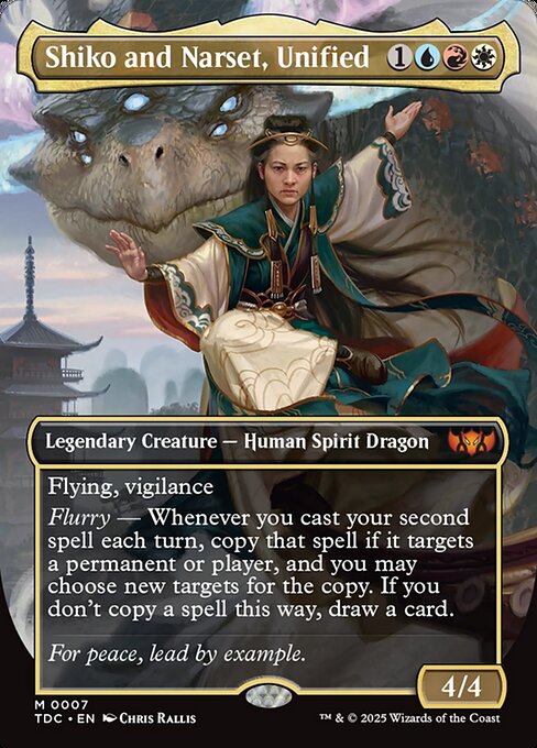 Shiko and Narset, Unified TDC-7 Mythic Excellent Englisch