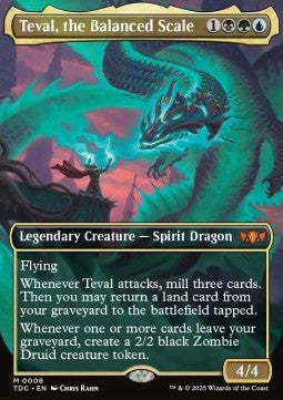 Teval, the Balanced Scale TDC-8 Mythic Near Mint Englisch Foil