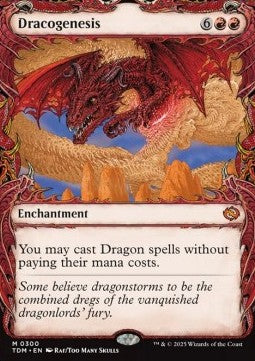 Dracogenesis XTDM-300 Mythic Near Mint Englisch Foil