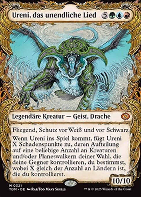 Ureni, das unendliche Lied (V.1) XTDM-321 Mythic Near Mint Deutsch