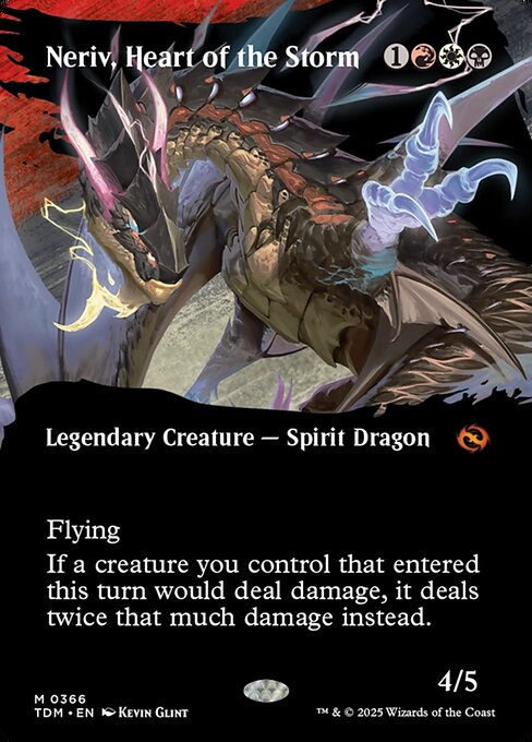 Neriv, Heart of the Storm XTDM-366 Mythic Near Mint Englisch