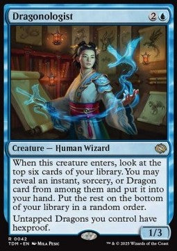 Dragonologist TDM-42 Rare Near Mint Englisch