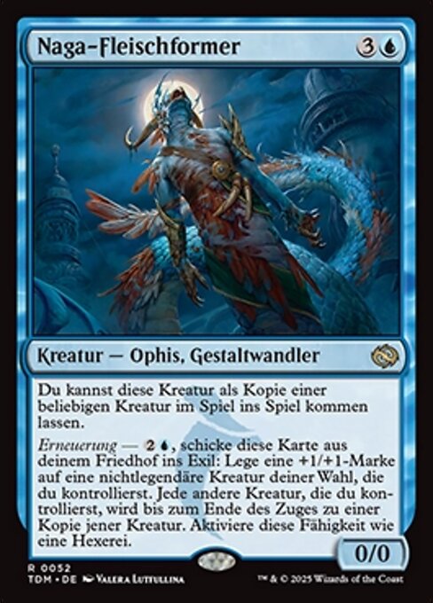 Naga Fleshcrafter TDM-52 Rare Excellent Deutsch