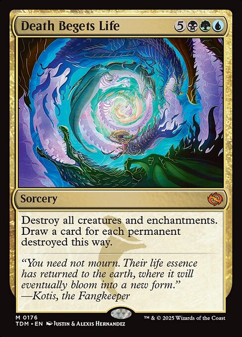 Death Begets Life TDM-176 Mythic Near Mint Englisch