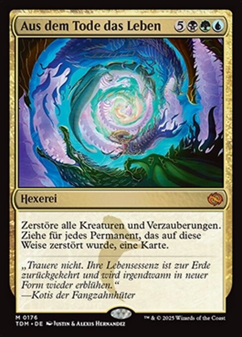 Aus dem Tode das Leben TDM-176 Mythic Near Mint Deutsch