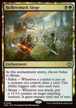 Hollowmurk Siege TDM-192 Rare Near Mint Englisch