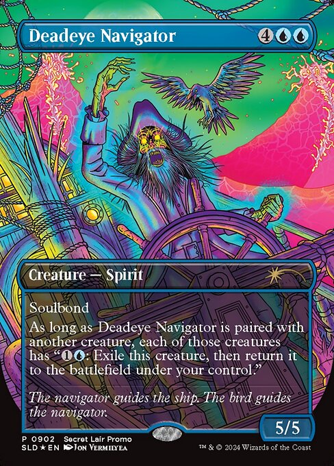 Deadeye Navigator SLD-902 Rare Excellent Englisch Foil