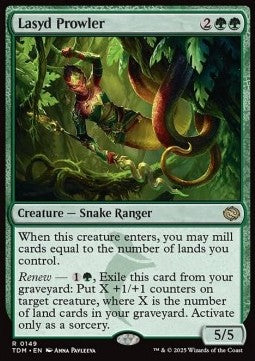 Lasyd Prowler TDM-149 Rare Near Mint Englisch Foil