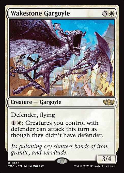 Wakestone Gargoyle TDC-137 Rare Near Mint Englisch