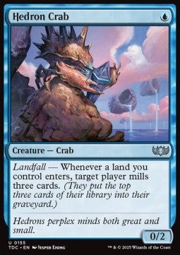 Hedron Crab TDC-155 Uncommon Near Mint Englisch