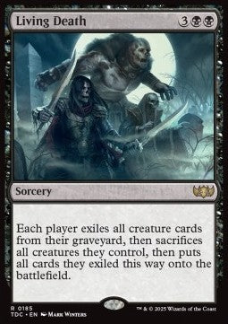 Living Death TDC-185 Rare Light Played Englisch