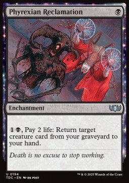 Phyrexian Reclamation TDC-194 Uncommon Near Mint Englisch