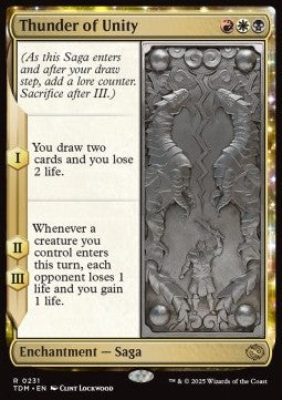 Thunder of Unity TDM-231 Rare Near Mint Deutsch