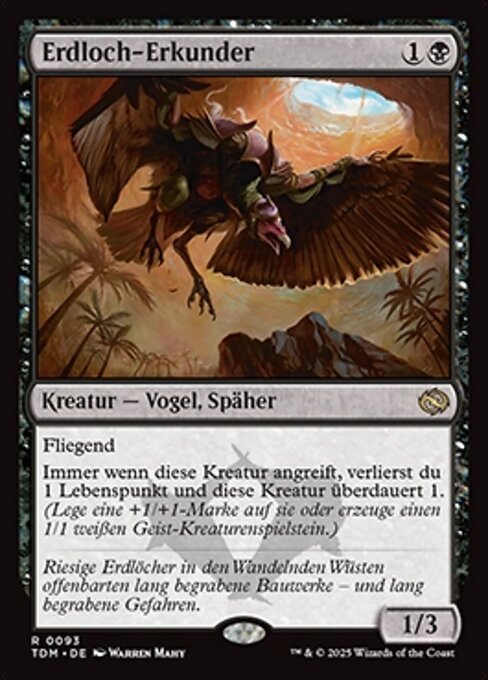 Sinkhole Surveyor TDM-93 Rare Excellent Deutsch