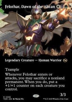 Felothar, Dawn of the Abzan XTDM-358 Rare Excellent Englisch