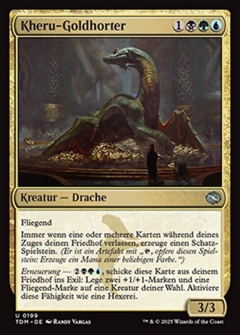 Kheru-Goldhorter TDM-199 Uncommon Excellent Deutsch Foil