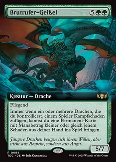 Brutrufer-Geißel XTDC-84 Rare Excellent Deutsch