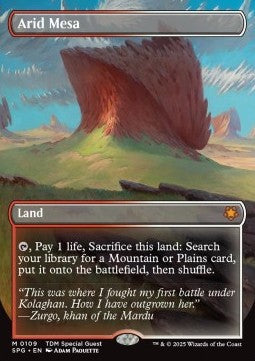 Arid Mesa SPG-109 Mythic Near Mint Englisch Foil