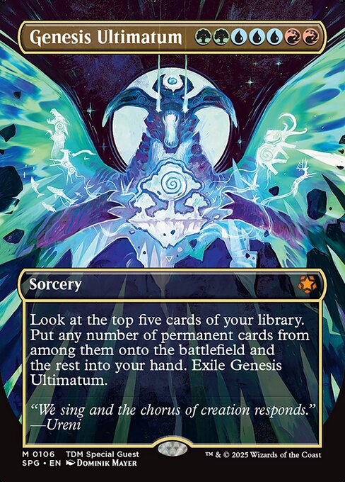 Genesis Ultimatum SPG-106 Mythic Near Mint Englisch