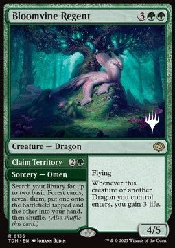 Bloomvine Regent // Claim Territory PTDM-136 Rare Near Mint Englisch