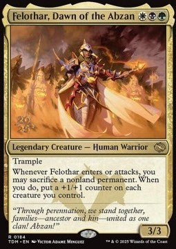 Felothar, Dawn of the Abzan PTDM-184 Rare Excellent Englisch Foil