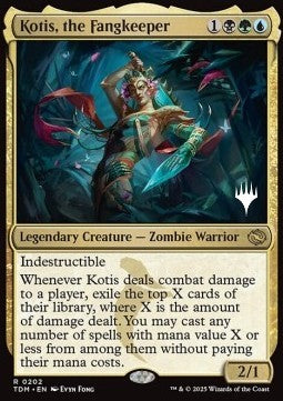 Kotis, the Fangkeeper PTDM-202 Rare Near Mint Englisch Foil