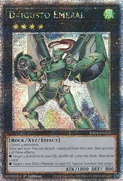 Daigusto Emeral (V.2) RA04-EN163 Quarter Century Secret Rare Near Mint Englisch 1. Auflage