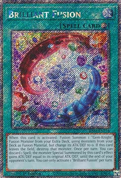 Brillante Fusion (V.1) RA04-254 Platinum Secret Rare Excellent Deutsch 1. Auflage