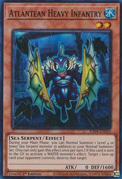 Atlantische schwere Infanterie (V.1) RA04-010 Super Rare Boosterfrisch Deutsch 1. Auflage