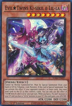 EvilTwins Ki-sikil & Lil-la (V.1) RA04-037 Super Rare Boosterfrisch Deutsch 1. Auflage