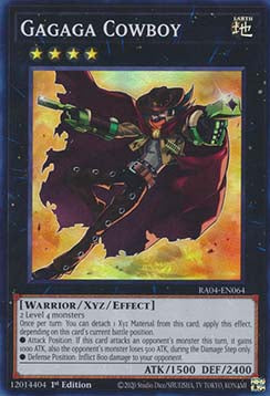 Gagaga-Cowboy (V.1) RA04-064 Super Rare Boosterfrisch Deutsch 1. Auflage