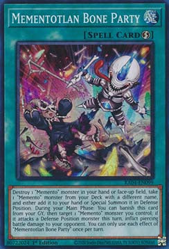 Mementotlanische Knochenparty (V.1) RA04-099 Super Rare Excellent Deutsch 1. Auflage