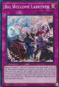 Großes Willkommens-Labrynth (V.1) RA04-104 Super Rare Boosterfrisch Deutsch 1. Auflage