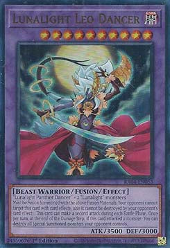 Lunalicht Löwentänzerin (V.2) RA04-053 Ultra Rare Boosterfrisch Deutsch 1. Auflage