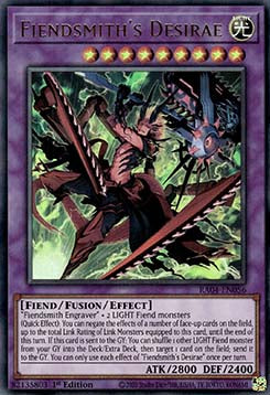 Fiendsmith's Desirae (V.2) RA04-056 Ultra Rare Boosterfrisch Deutsch 1. Auflage