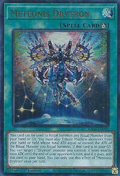 Meteonis-Drytron (V.2) RA04-096 Ultra Rare Boosterfrisch Deutsch 1. Auflage