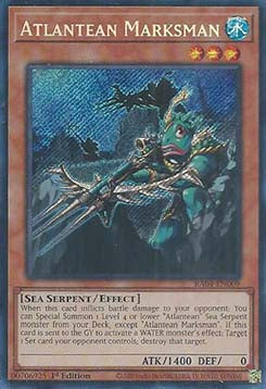 Atlantean Marksman RA04-009 Secret Rare Near Mint Englisch 1. Auflage
