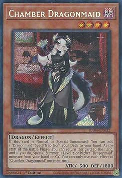Kammer-Drachenmädchen (V.3) RA04-032 Secret Rare Boosterfrisch Deutsch 1. Auflage