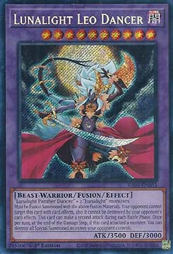 Lunalicht Löwentänzerin (V.3) RA04-053 Secret Rare Boosterfrisch Deutsch 1. Auflage